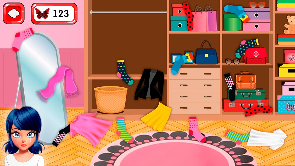 Ladybug Cleaning: Marinette Room — 6
