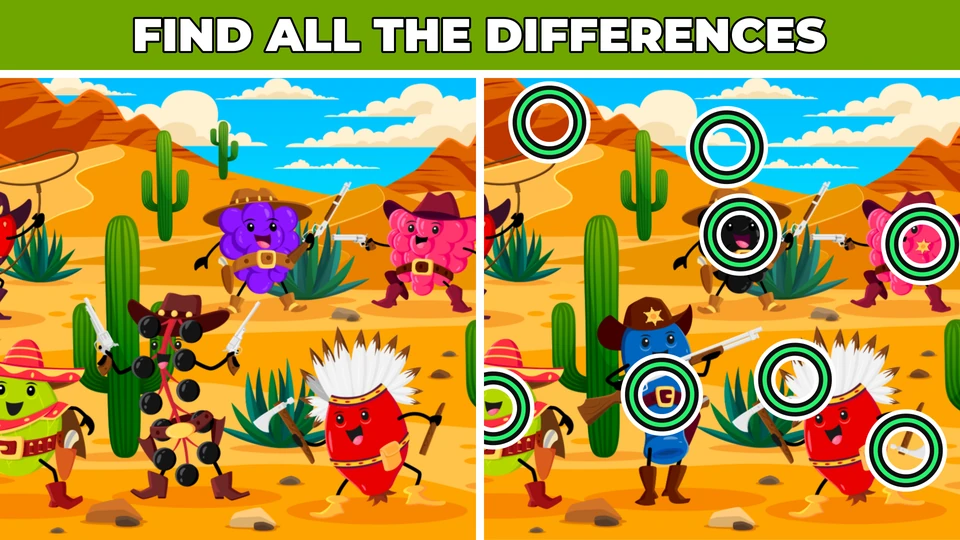 Find the Differences: Super Search — 1