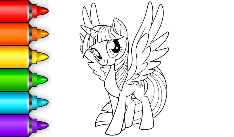Pony Coloring Games