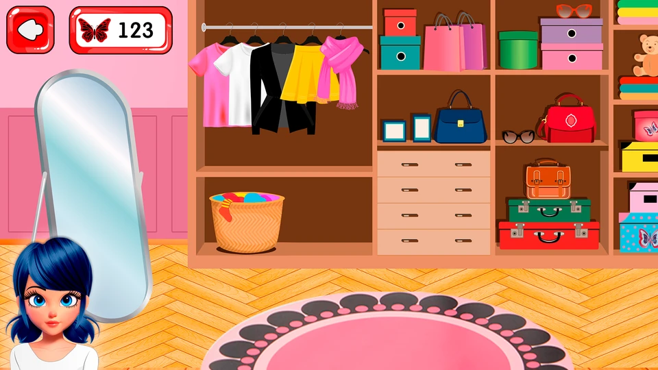 Ladybug Cleaning: Marinette Room — 7