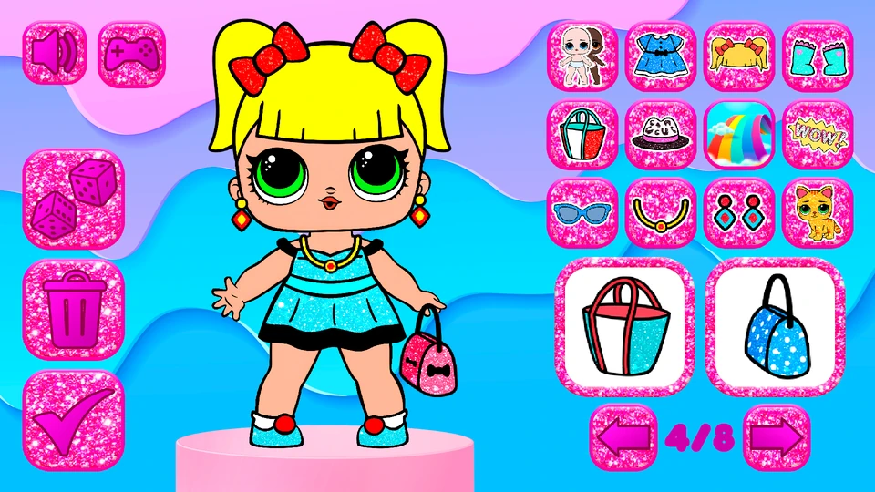Одевалки ЛОЛ: Игра в Куклы — 5