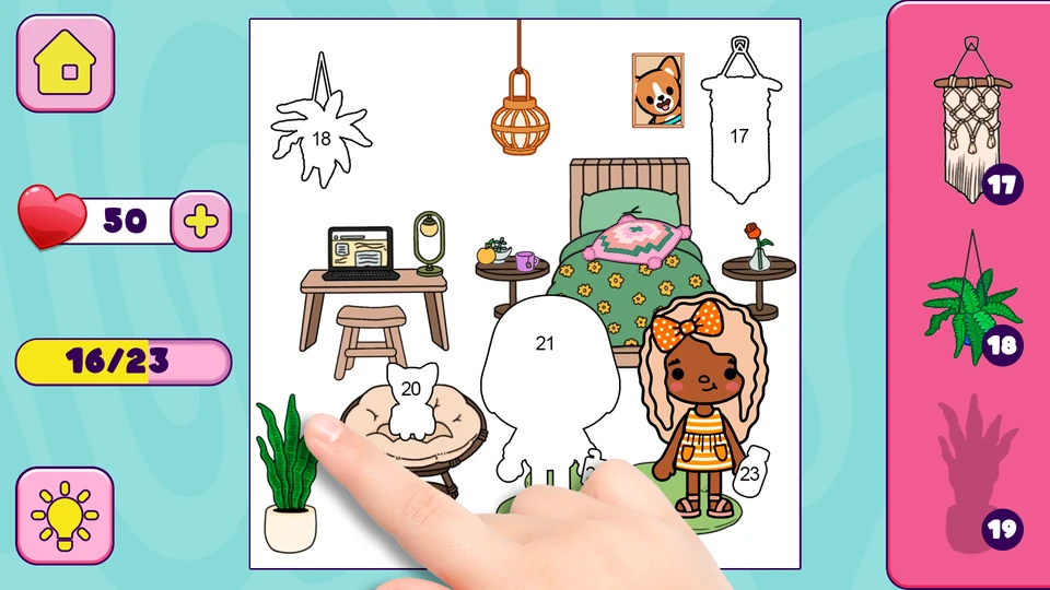 Hack Toca Boca: Secret Stickers — 1
