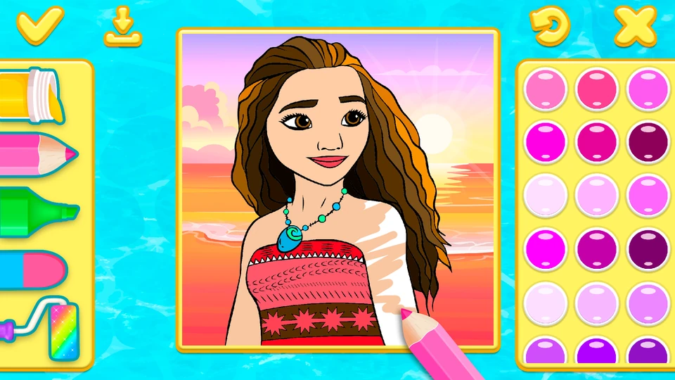 Coloring Games for Girls — 1