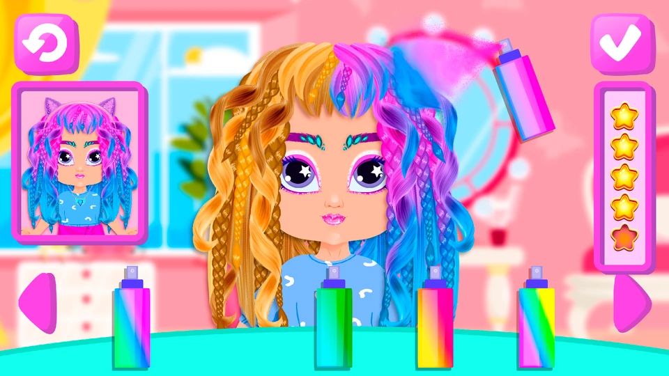 Hairstyles for babies: Beauty Salon — 5
