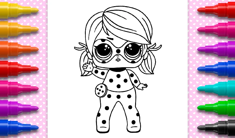 LOL Doll Coloring