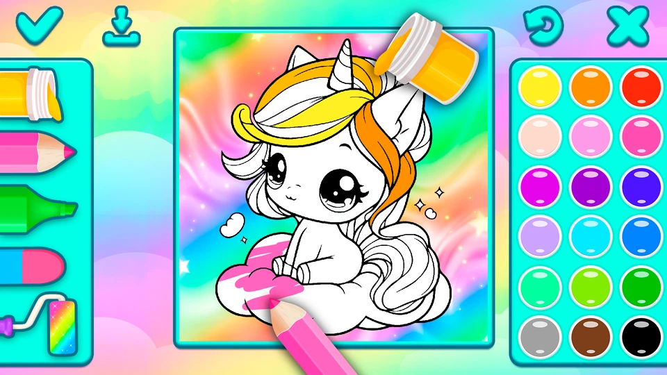 Unicorn Coloring — 3